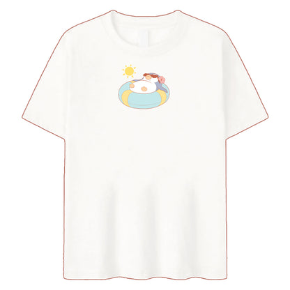 Beep Beep the Penguin Floating in Tube Unisex T-Shirt (2022 version)