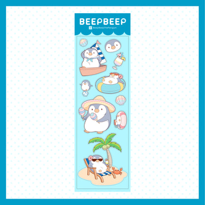 Beep Beep the Penguin Various Activities Sticker Sheet