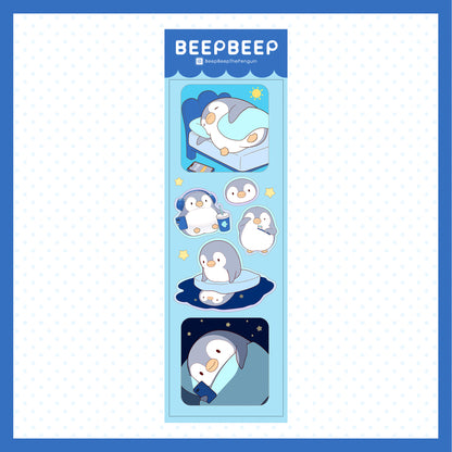 Beep Beep the Penguin Various Activities Sticker Sheet