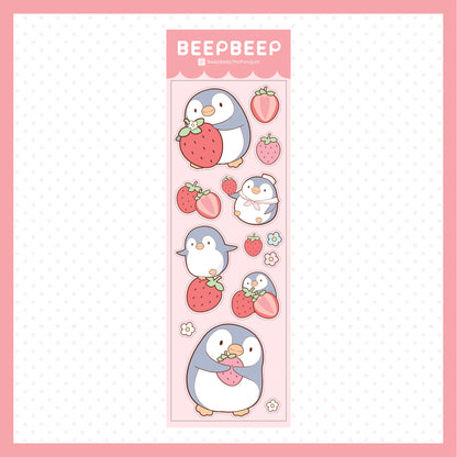 Beep Beep the Penguin Various Activities Sticker Sheet