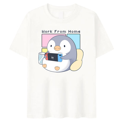 Beep Beep the Penguin Cute Unisex T-Shirt Work From Home