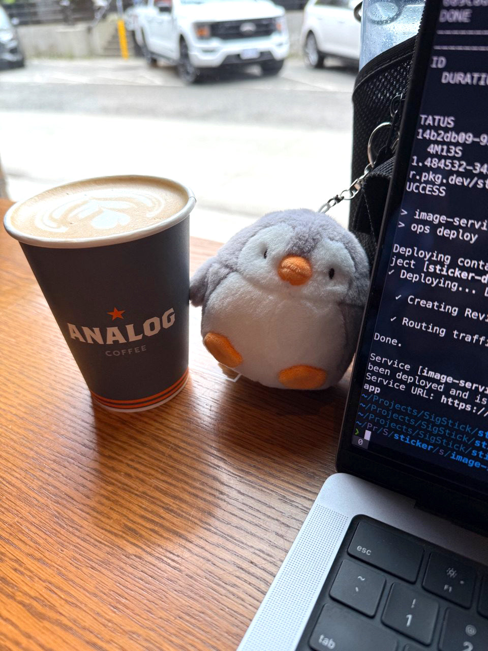 BeepBeep the Penguin Plush Keychain