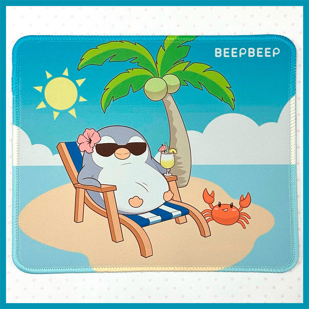 Beep Beep the Penguin Small Mouse Pad