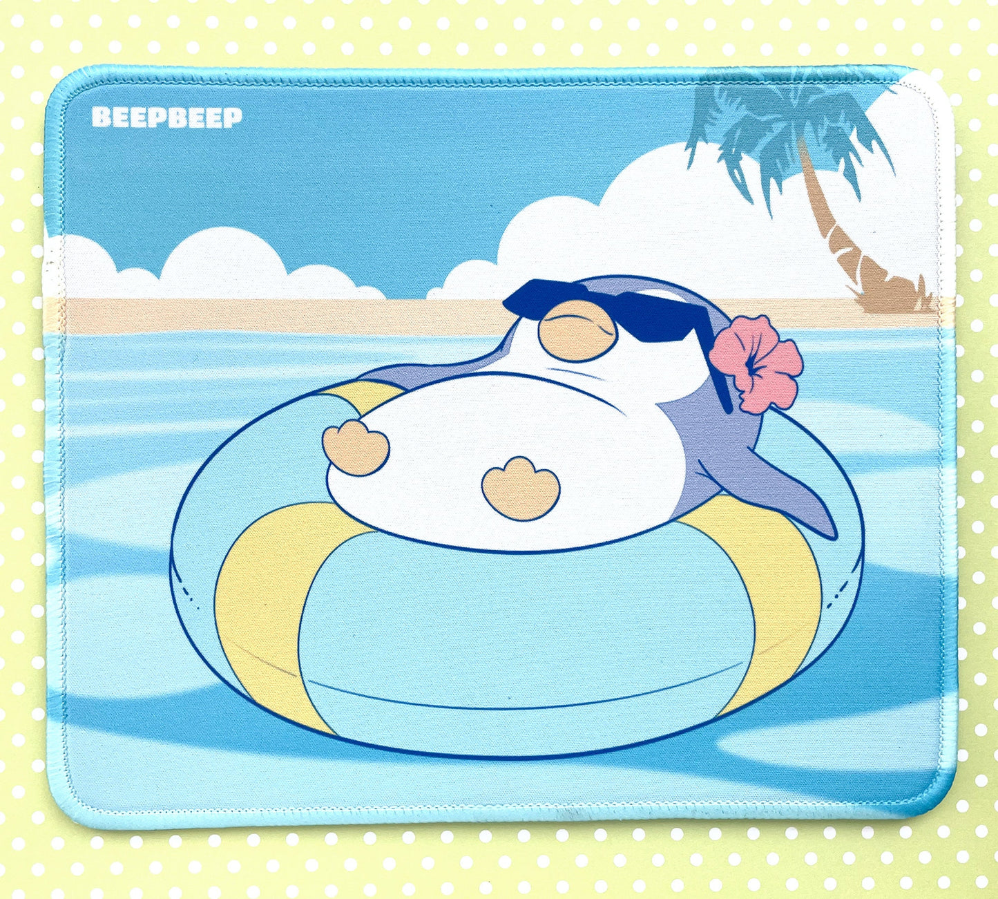 Beep Beep the Penguin Small Mouse Pad